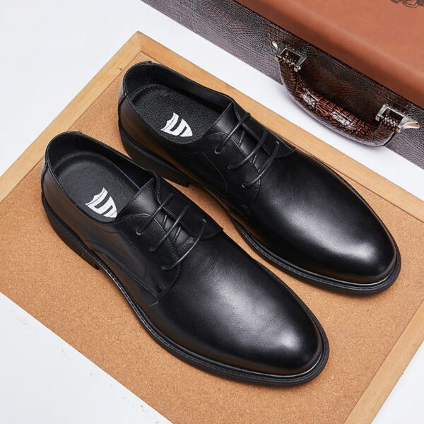 Derby Style Premium Soft Leather Formal Shoe - Black