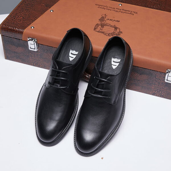 Derby Style Premium Soft Leather Formal Shoe - Black