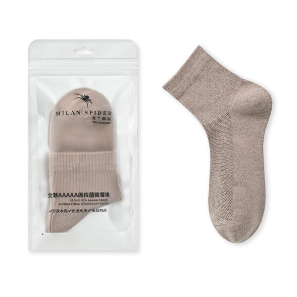 Man’s Pure Cotton Soft Mid-calf Socks – Mixed Color (5 Pair)