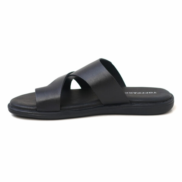 All-Match Comfortable Soft Leather Sandal - Black