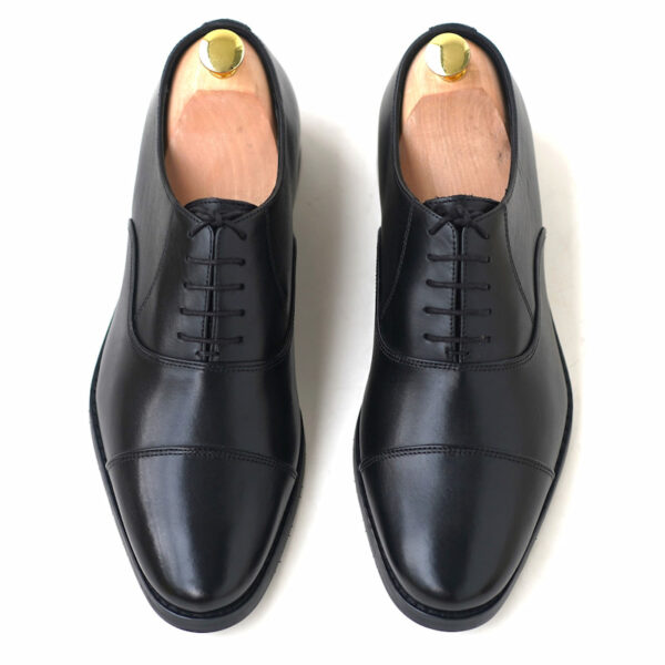 Business Class Cozy Leather Formal Shoe – Black