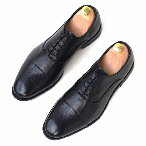 Oxford Style Premium Leather Formal Shoe - Black