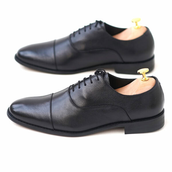 Oxford Style Premium Leather Formal Shoe - Black