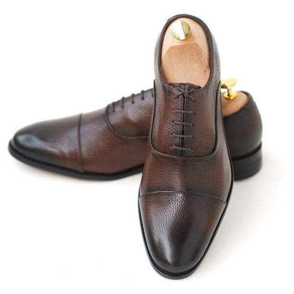 Oxford Style Premium Leather Formal Shoe - Brown