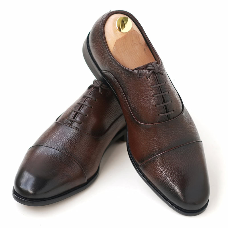 Oxford Style Premium Leather Formal Shoe - Brown