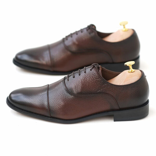 Oxford Style Premium Leather Formal Shoe - Brown