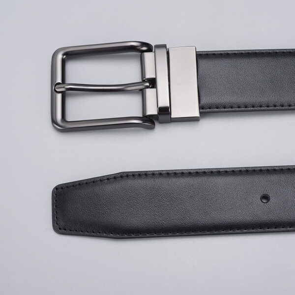 Double Sided Rotating Pin Buckle Casual Belt