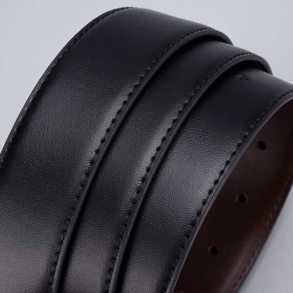 Double Sided Rotating Pin Buckle Casual Belt