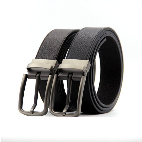 Foreign Trade Rotating Buckle Double Side Belt