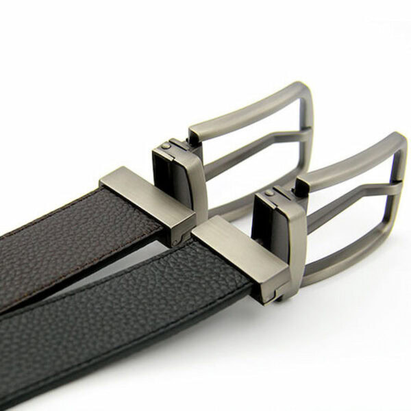 Foreign Trade Rotating Buckle Double Side Belt