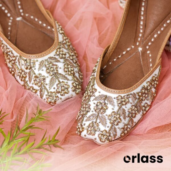 Orlass Dove Ethnic Artifice Jutti - White