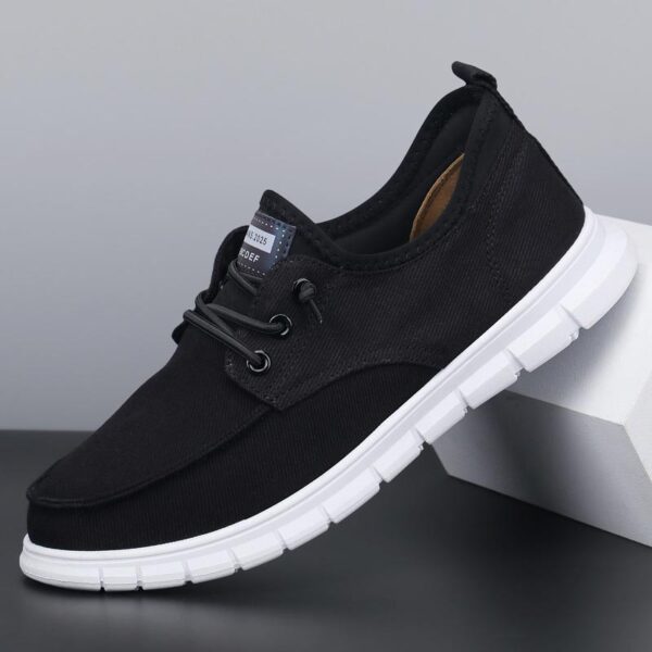 All Match Slip-on Canvas Casual Shoe - Black