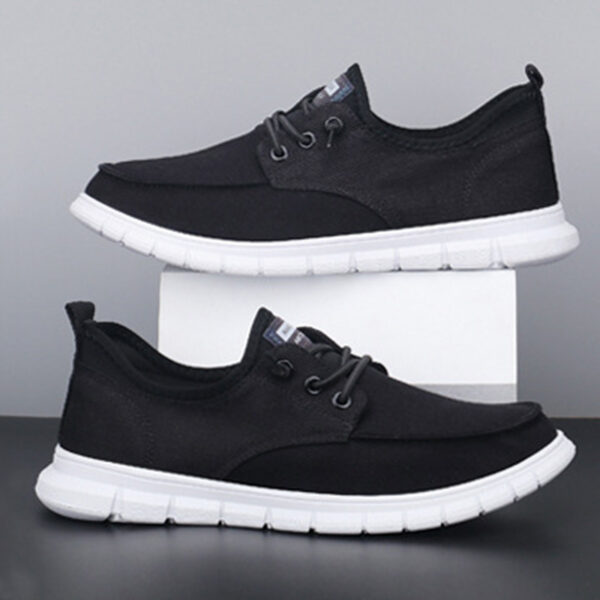 All Match Slip-on Canvas Casual Shoe - Black