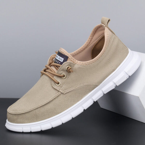 All Match Slip-on Canvas Casual Shoe - Khaki