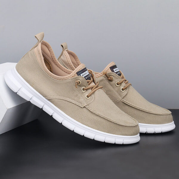 All Match Slip-on Canvas Casual Shoe - Khaki