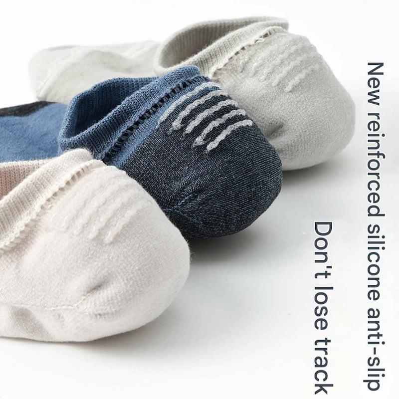 Antibacterial Soft Cotton Short Socks – Mixed Color (5 Pair)