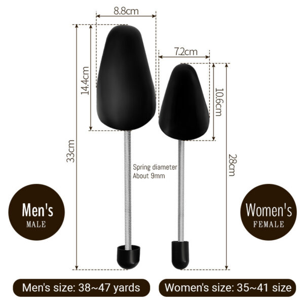 Shaped Anti-wrinkle Plastic Shoe Tree