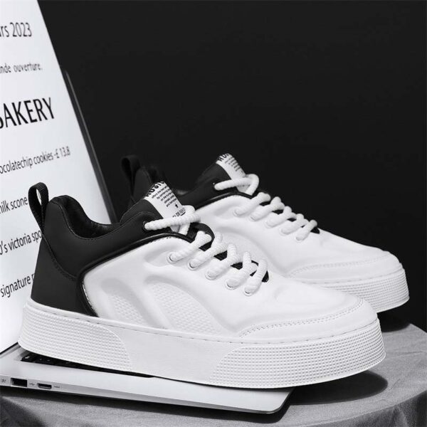 Spring Trend Non-slip Versatile Casual Shoe - White Black