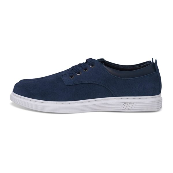 All Match Outdoor Leather Casual Shoe – Blue