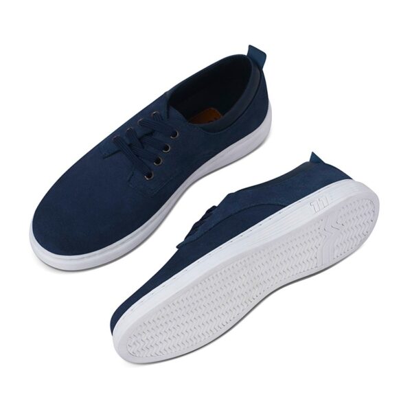 All Match Outdoor Leather Casual Shoe – Blue