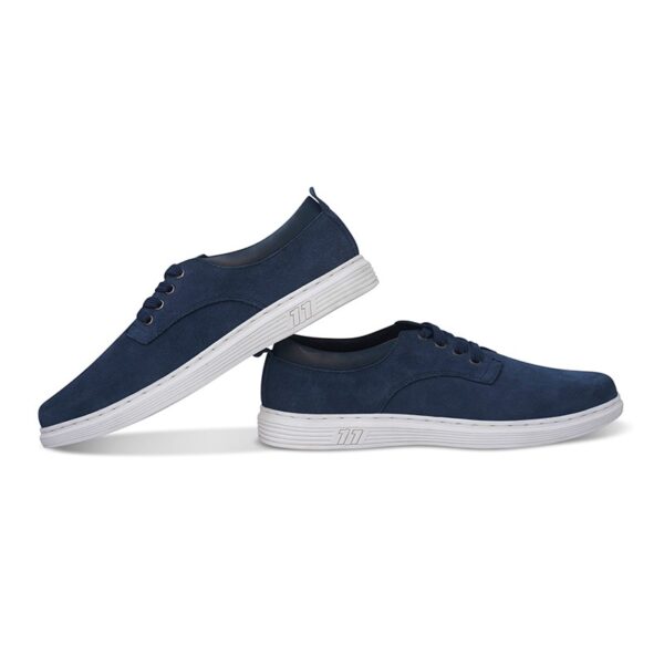 All Match Outdoor Leather Casual Shoe – Blue