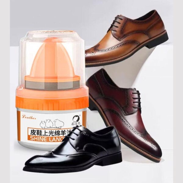 Genuine Leather Care Shoe Shiner
