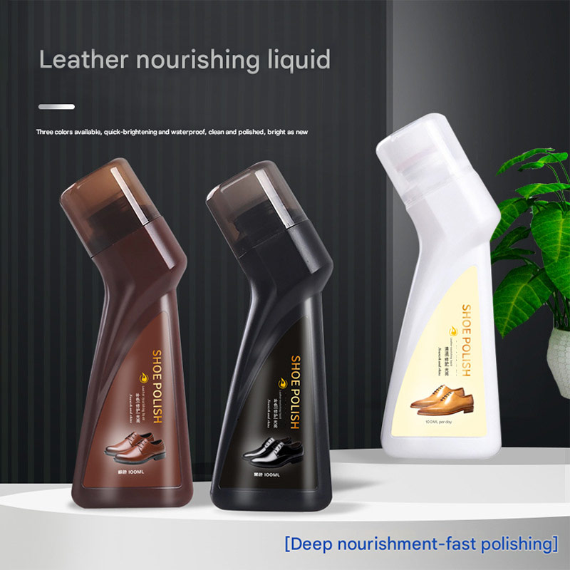 Premium Leather bottled Liquid Shoe Polish