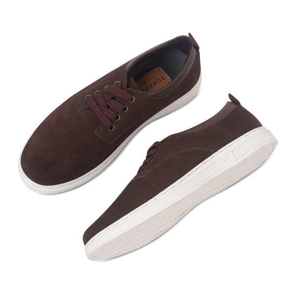 All Match Outdoor Leather Casual Shoe – Coffee