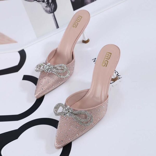 Autumn Trend Pointed Stiletto High Heel - Pink