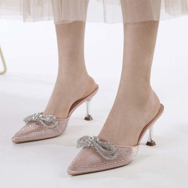 Autumn Trend Pointed Stiletto High Heel - Pink