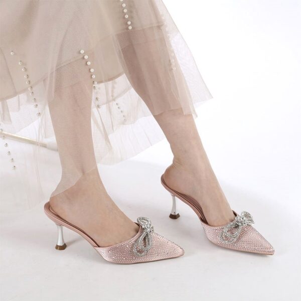 Autumn Trend Pointed Stiletto High Heel - Pink