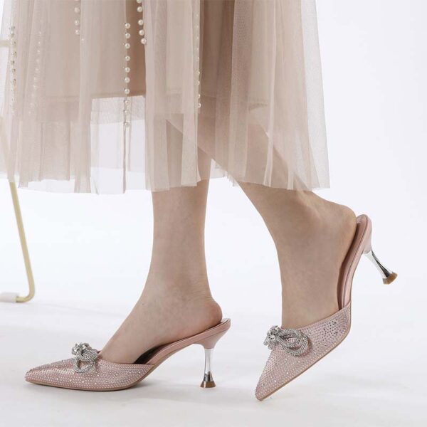 Autumn Trend Pointed Stiletto High Heel - Pink