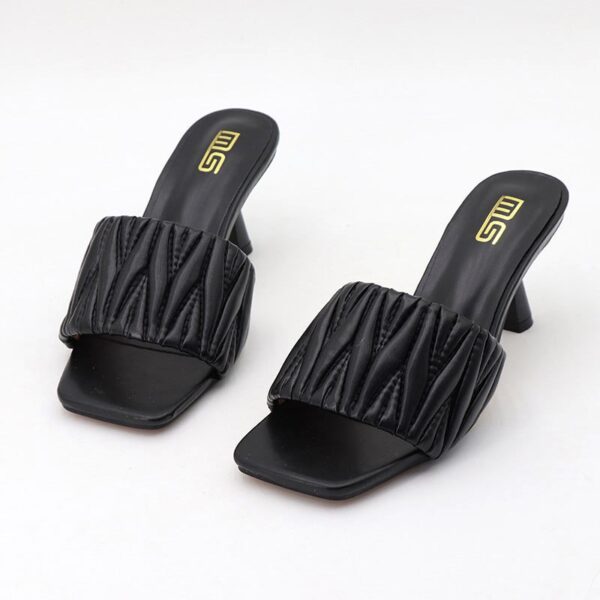 Cross Border Soft Naive High Heel - Black
