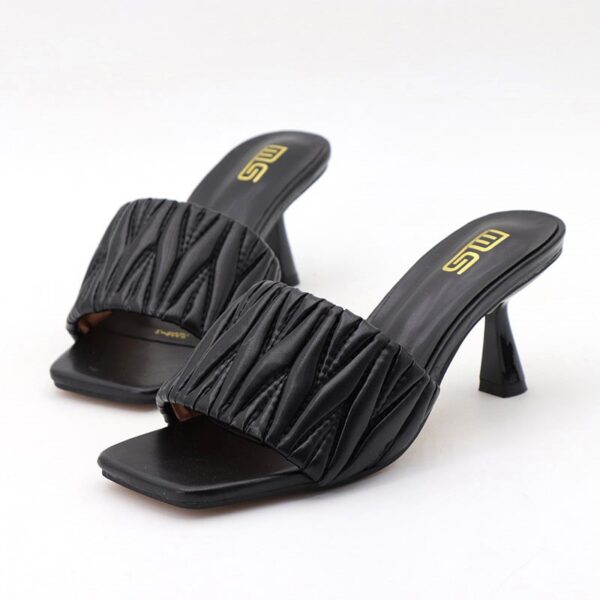 Cross Border Soft Naive High Heel - Black
