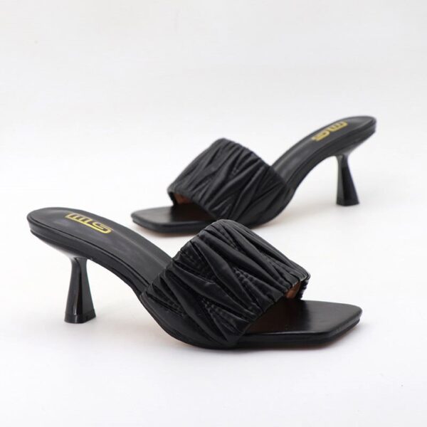 Cross Border Soft Naive High Heel - Black