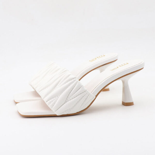 Cross Border Soft Naive High Heel - White
