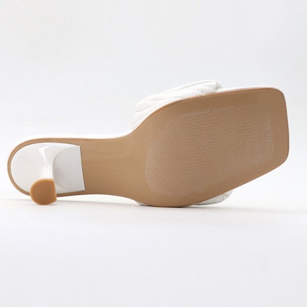 Cross Border Soft Naive High Heel - White