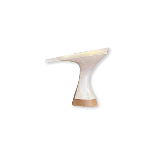 Korean Style Changeable Heel Pump Shoe - White
