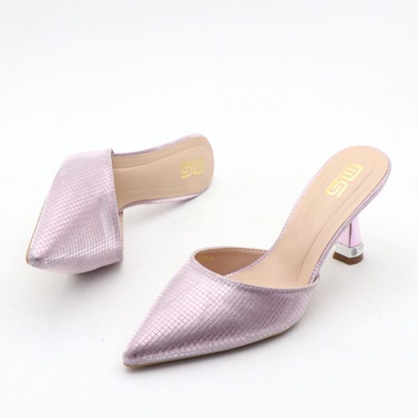 Spring Trend Comfy Pointed Stiletto High Heel - Pink