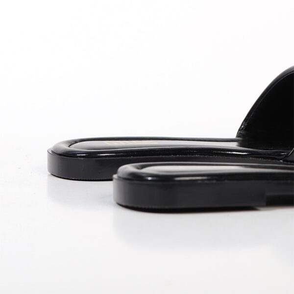 Summer Time Versatile Sparkle Flat Slider - Black