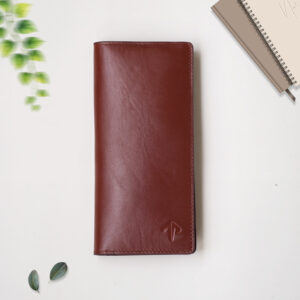 TOFFPARK Multipurpose Leather Long Wallet – Red Wine