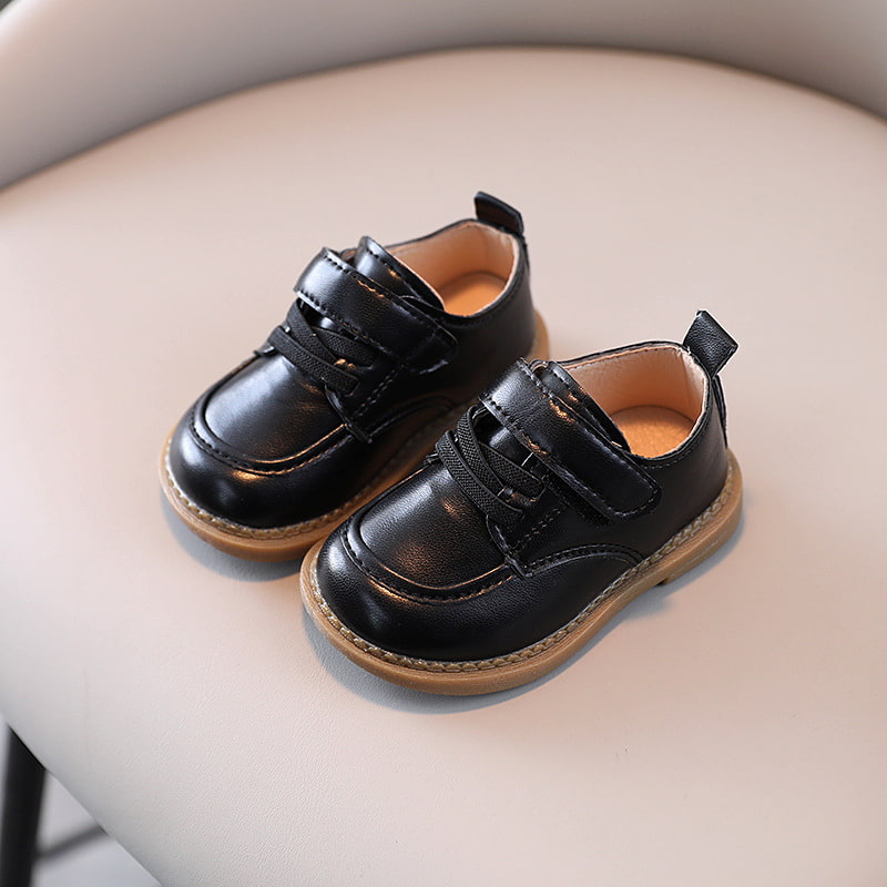 British Style Kids Versatile Casual Shoe - Black