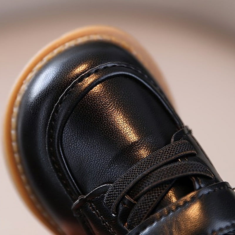 British Style Kids Versatile Casual Shoe - Black