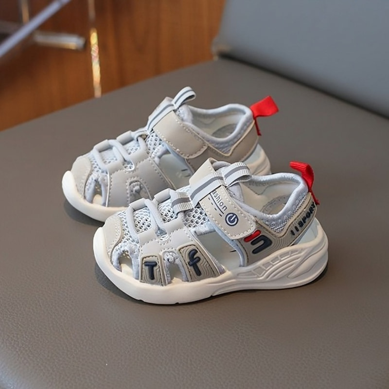 Cross Border Closed-toe Kids Casual Sandal - Gray