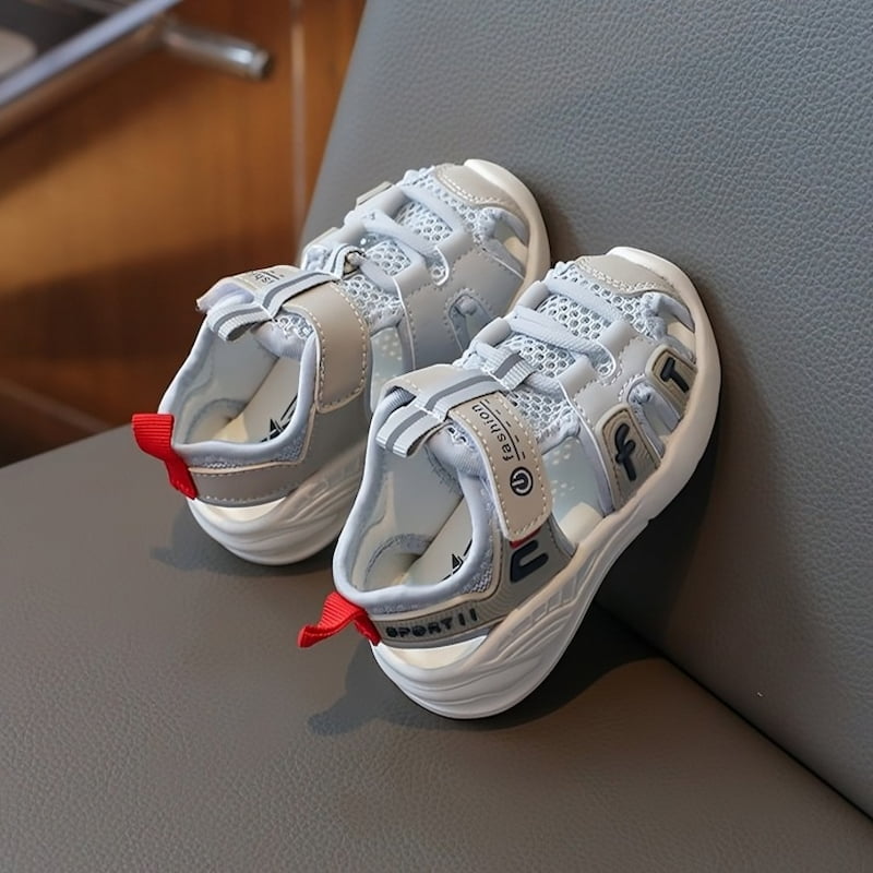 Cross Border Closed-toe Kids Casual Sandal - Gray