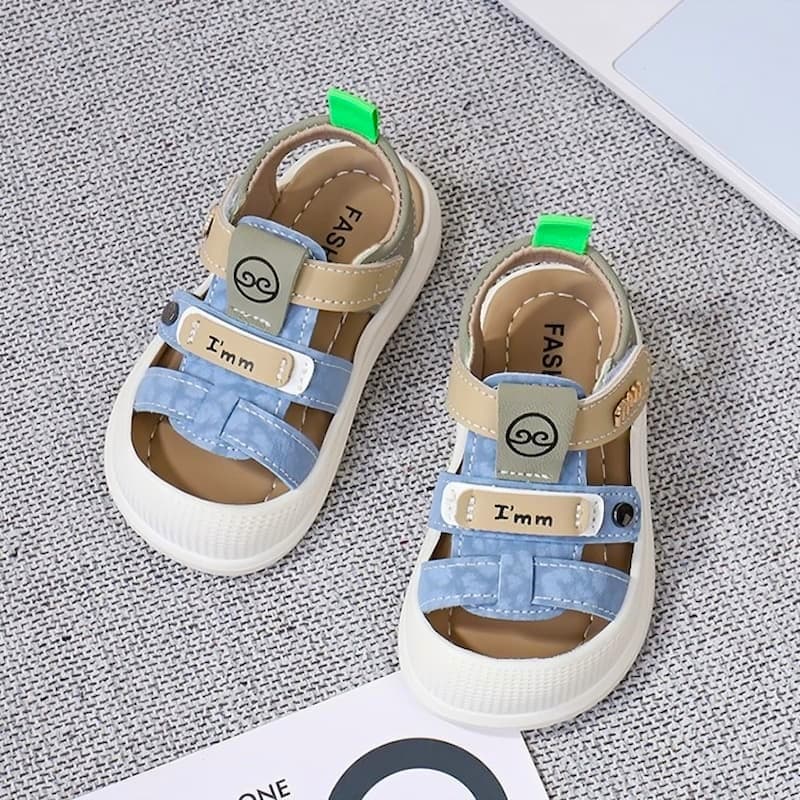 Lightweight Non-slip Kids Soft Casual Sandal - Blue
