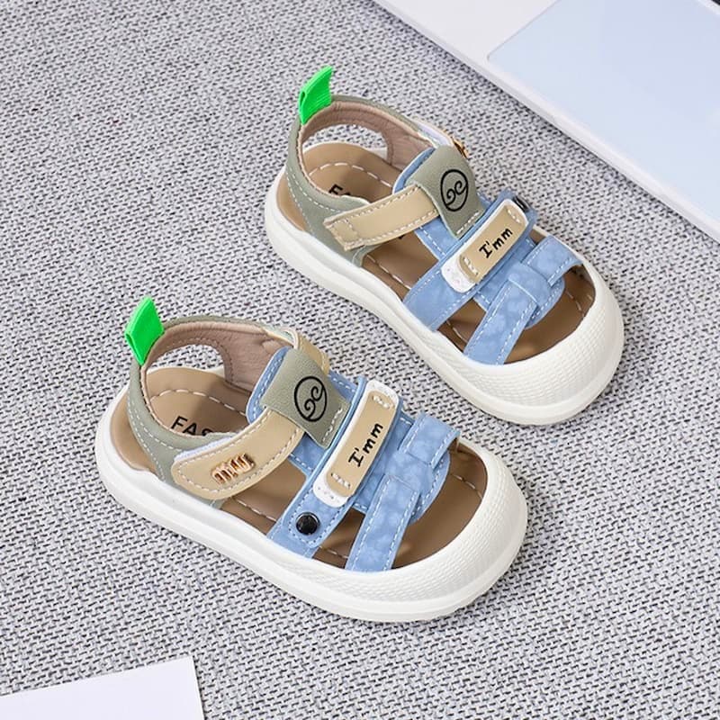 Lightweight Non-slip Kids Soft Casual Sandal - Blue
