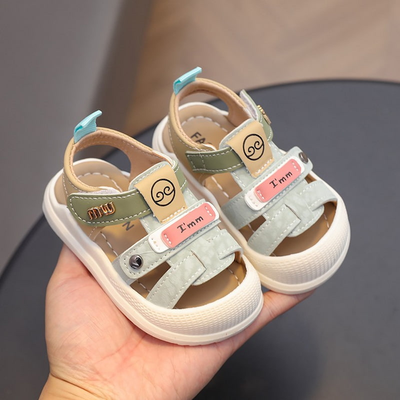 Lightweight Non-slip Kids Soft Casual Sandal - Green