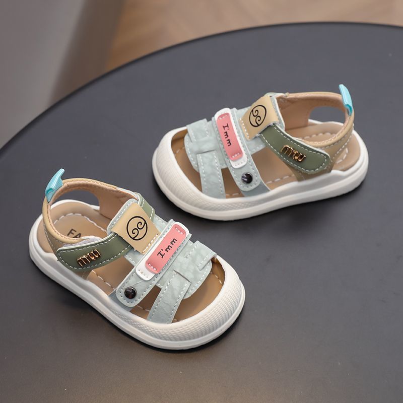 Lightweight Non-slip Kids Soft Casual Sandal - Green