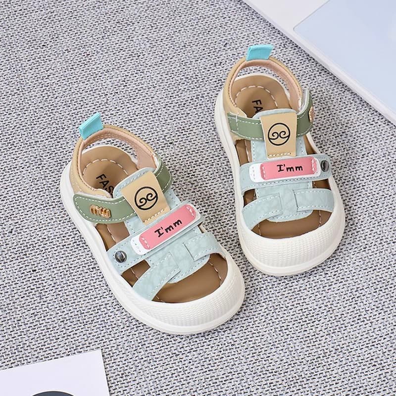 Lightweight Non-slip Kids Soft Casual Sandal - Green